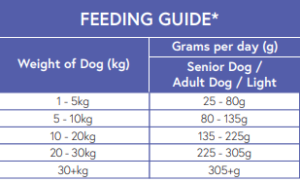 senior dog feeding guide