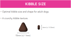 superfood beef kibble size