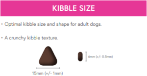 superfood 65 duck kibble size